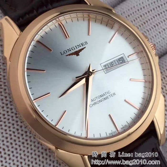 LONGINES浪琴 全自動機械 時尚男士腕表 WSS1169